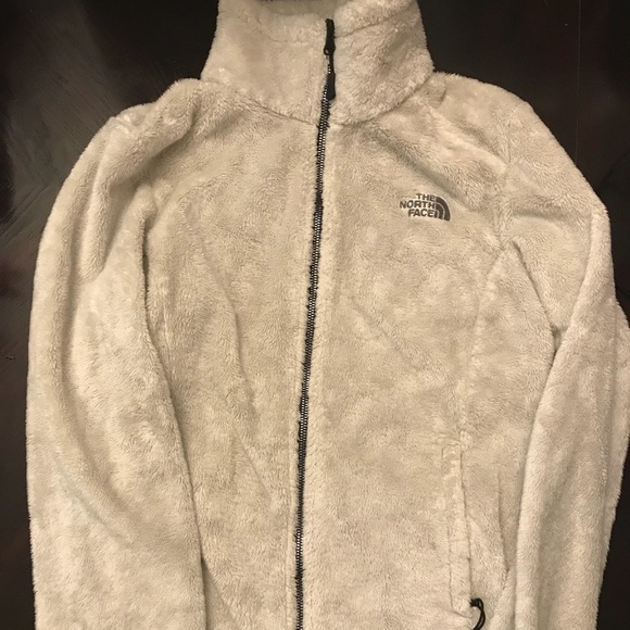 cream fuzzy jacket